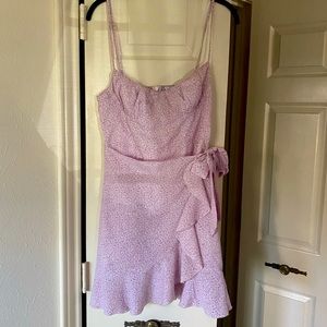 Princess Polly Pink and White Floral Print Mini Dress: Size 8 / Medium